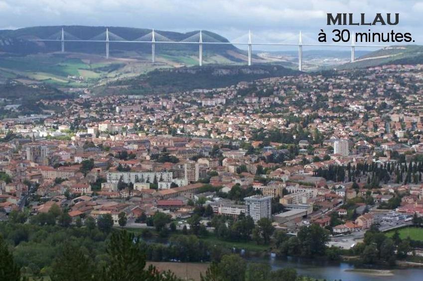 Chambre Au Calme Avec Spa Privatif Gratuit Sud Aveyron Les Palmiers Des Causses Saint-Rome-de-Tarn Ngoại thất bức ảnh