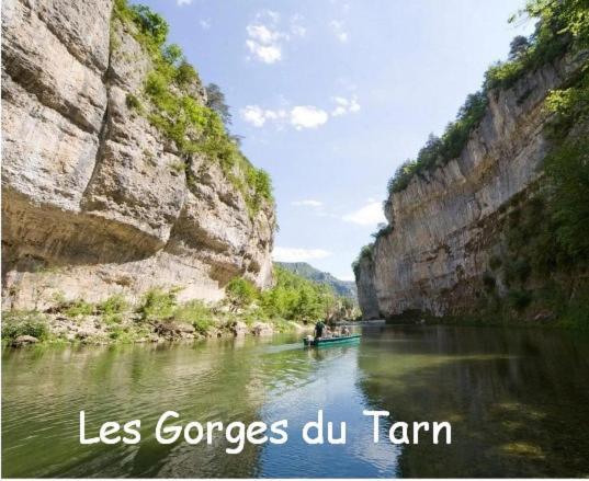 Chambre Au Calme Avec Spa Privatif Gratuit Sud Aveyron Les Palmiers Des Causses Saint-Rome-de-Tarn Ngoại thất bức ảnh